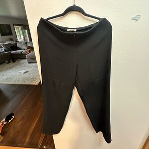 Black designer pants